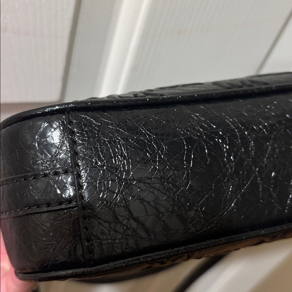 Michael Kors Embossed Black Crossbody Bag - Picture 8 of 8